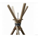 Stan Teepee s väčším príslušenstvom Golden kids - vigwam2 - sivý